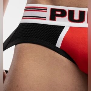 PUMP Circuit Full Front Jockstrap - Size Small